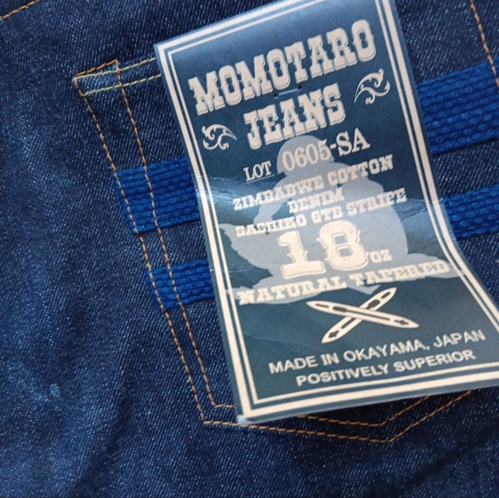 MOMOTARO JEANS, NEW W TAGS - Picture 6 of 10